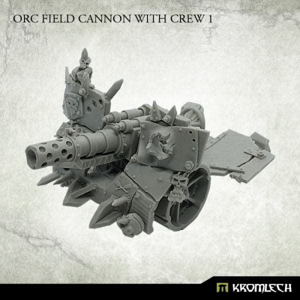 KROMLECH Orc Field Cannon with Crew 1 (3)