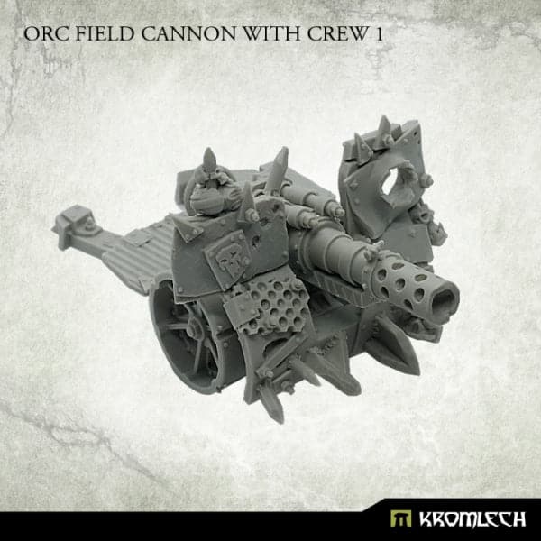 KROMLECH Orc Field Cannon with Crew 1 (3)