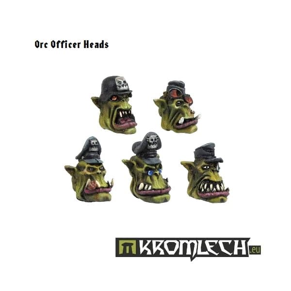 KROMLECH Orc Officer Heads (10)