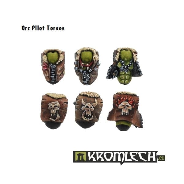 KROMLECH Orc Pilot Torsos (6)