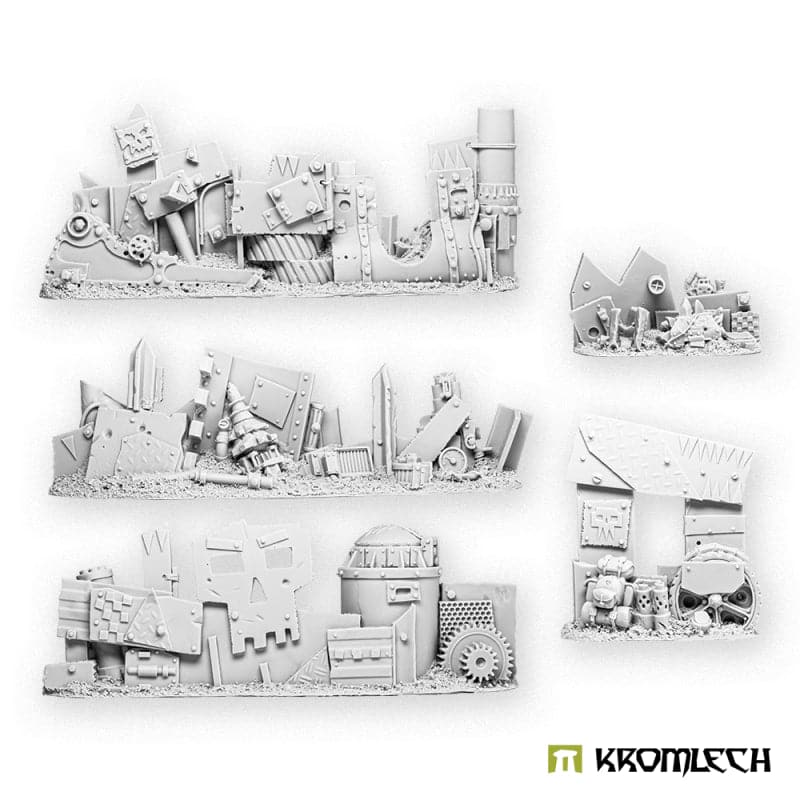 KROMLECH Orc Scrap Barricades (5)