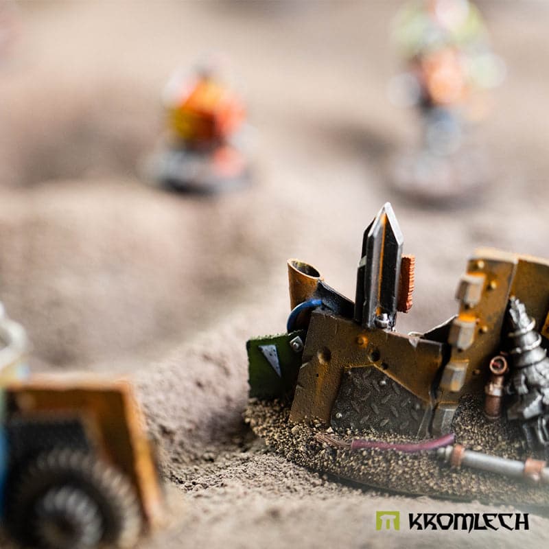 KROMLECH Orc Scrap Barricades (5)