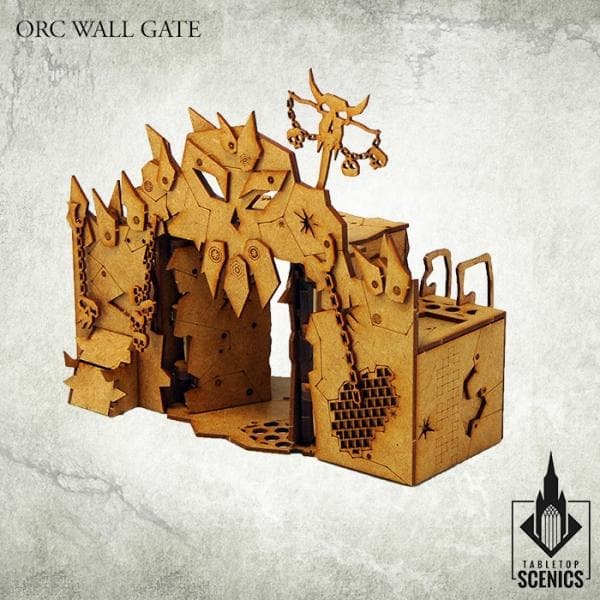 TABLETOP SCENICS Orc Wall Gate