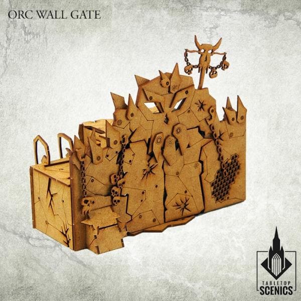 TABLETOP SCENICS Orc Wall Gate