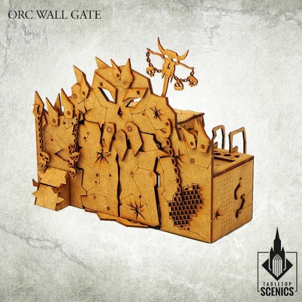 TABLETOP SCENICS Orc Wall Gate