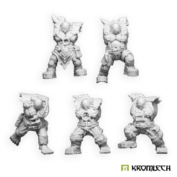 KROMLECH Orc Wild Tribez Bodies (5)