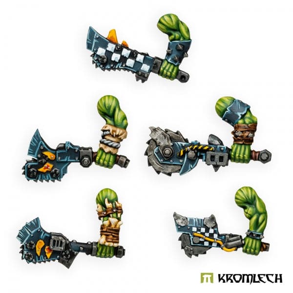 KROMLECH Orc Wild Tribez Melee Weapons (5)