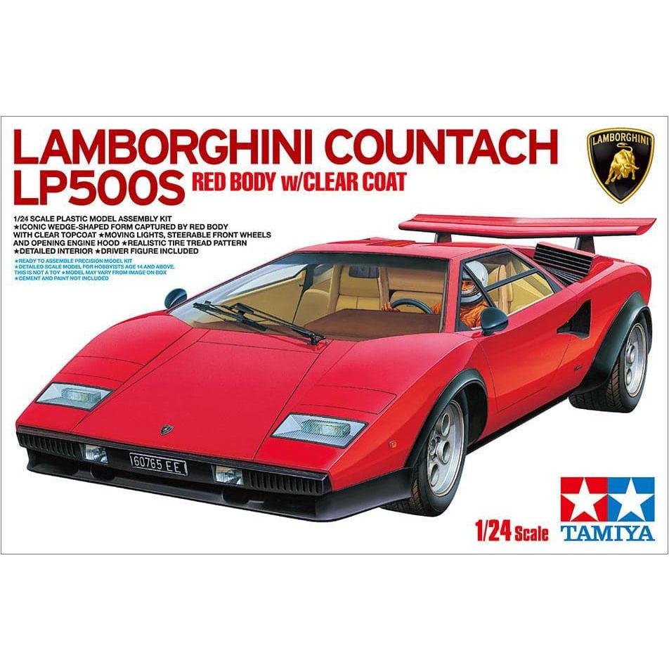 TAMIYA 1/24 Scale Lamborghini Countach LP500S