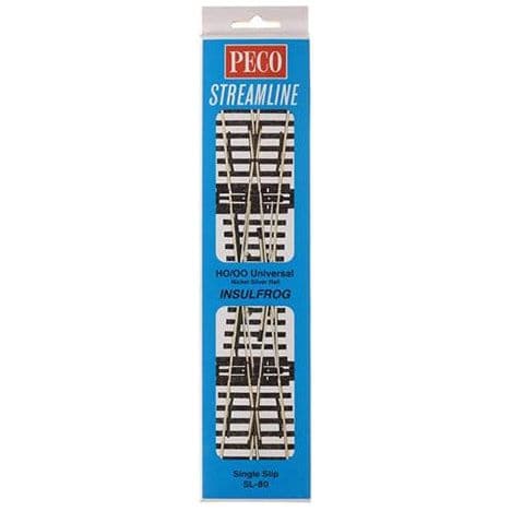 PECO OO/HO Streamline Crossing Single Slip Code 100 (SL80)