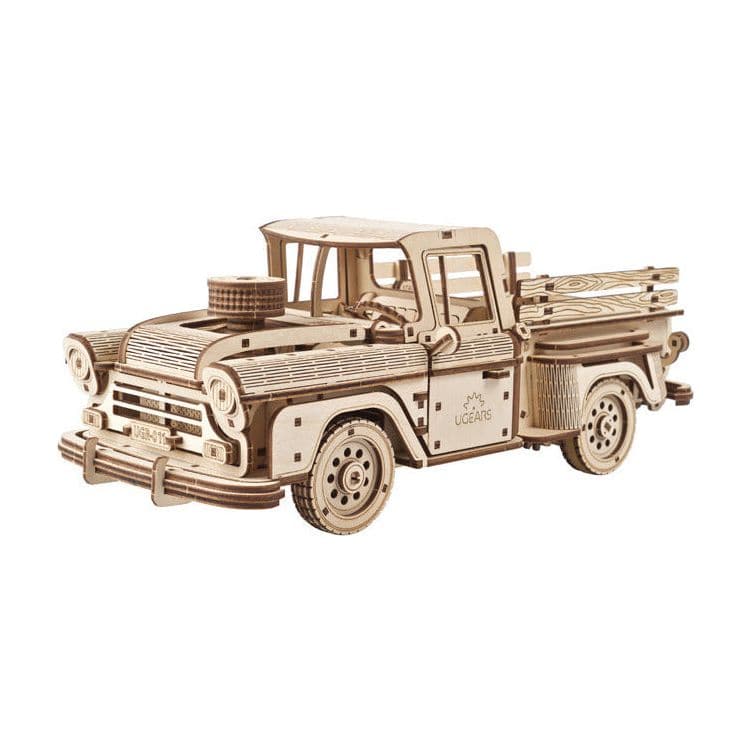 UGEARS Pickup Lumberjack Truck