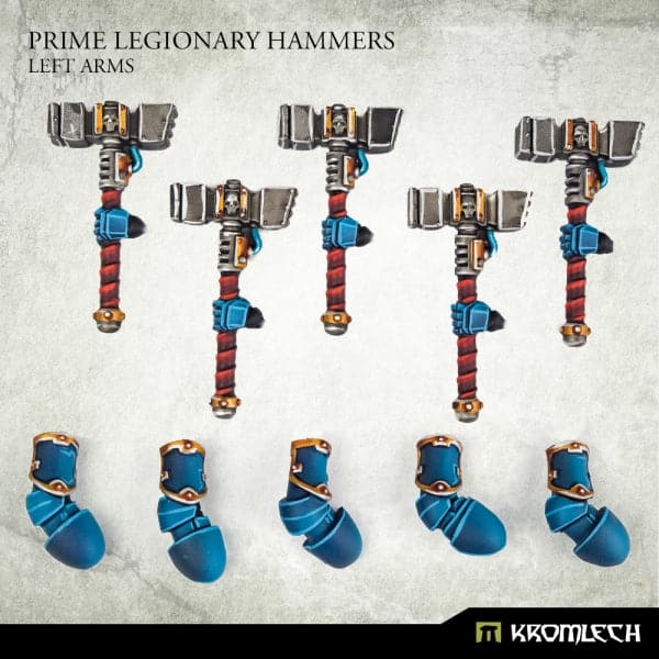 KROMLECH Prime Legionaries CCW Arms: Hammers [Left] (5)