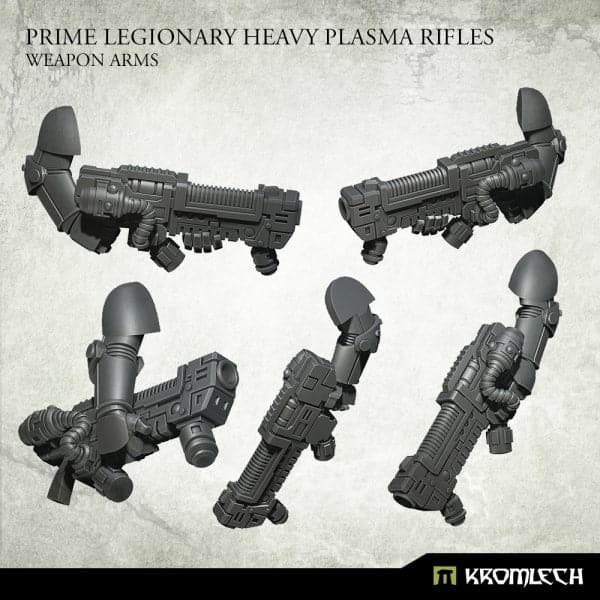 KROMLECH Prime Legionaries Heavy Plasma Rifles (5)