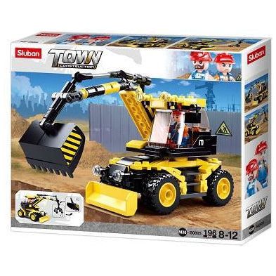 SLUBAN Town Excavator/Lifter 195pcs