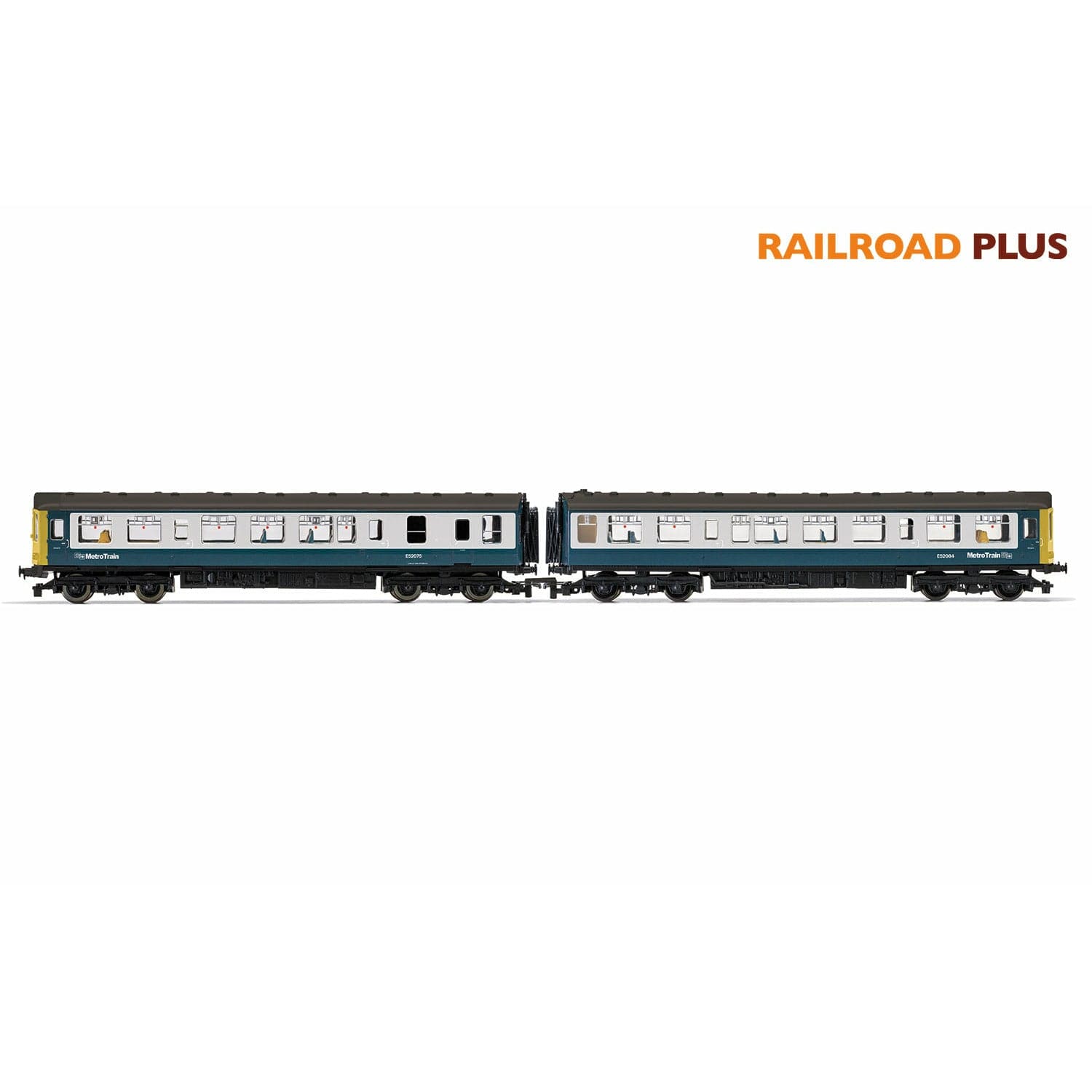 HORNBY OO Railroad Plus BR, Class 110 2 Car Train Pack - Era 7