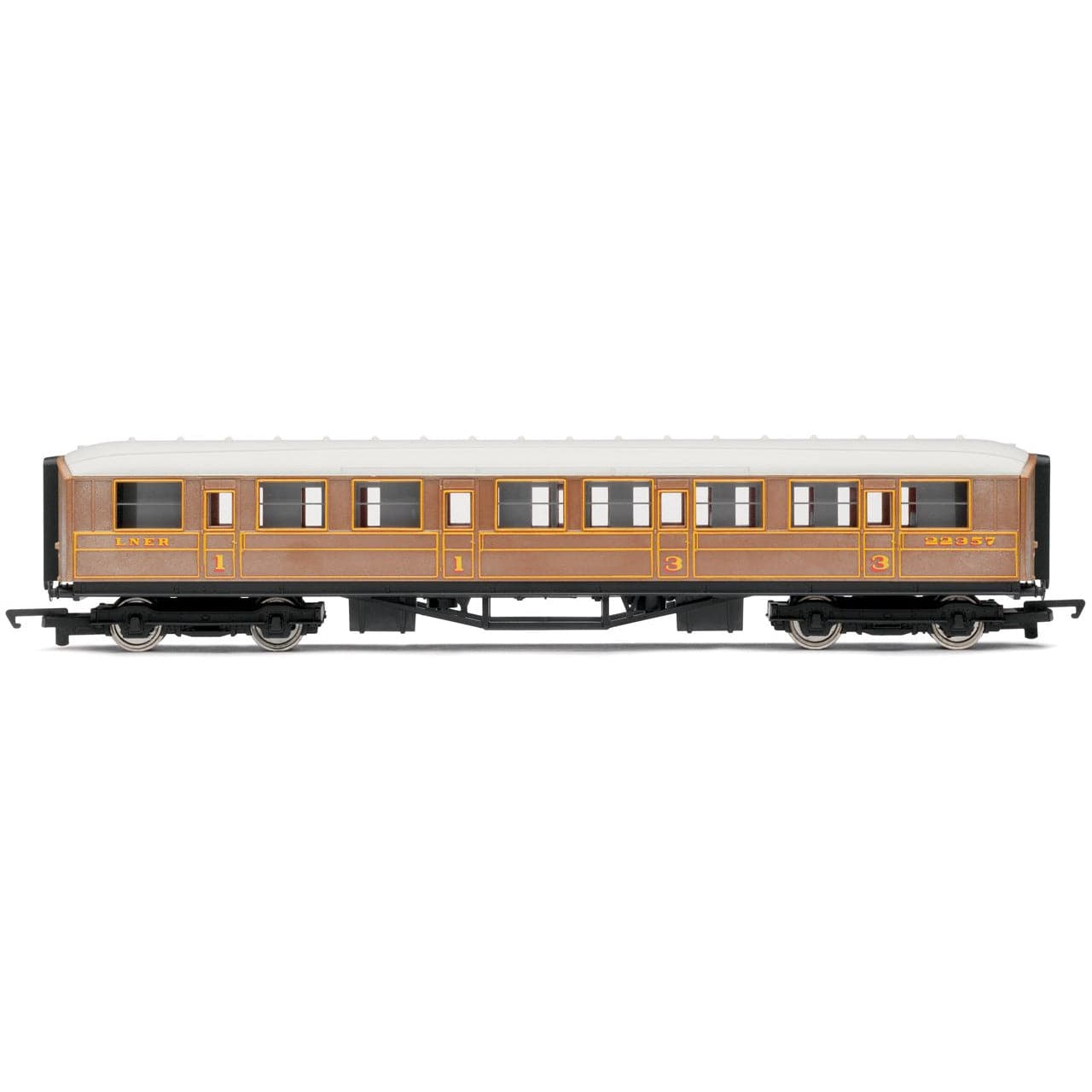 HORNBY OO RailRoad LNER, Composite Coach - Era 3