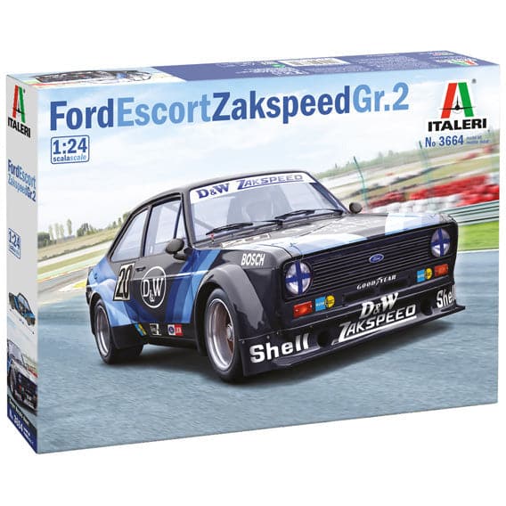 ITALERI 1/24 Ford Escort Zakspeed Gr.2