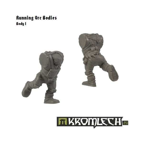 KROMLECH Running Orc Bodies (5)