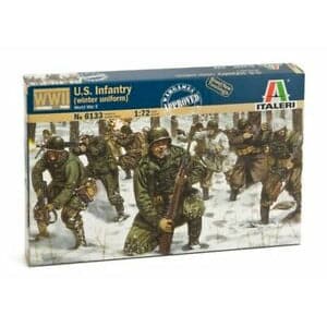 ITALERI 1/72 WWII US Infantry (Winter Uniform)