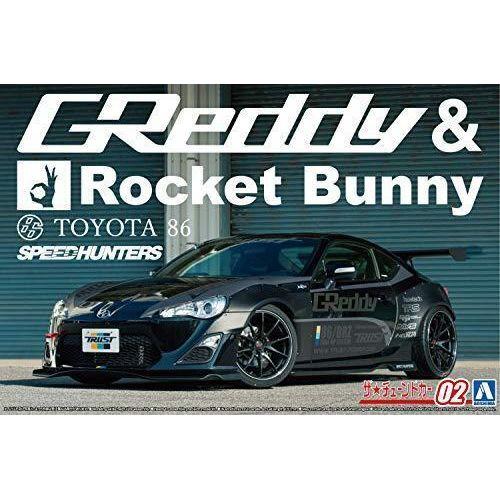 AOSHIMA 1/24 ZN6 Toyota 86 '12 GReddy & Rocket Bunny Volk Racing Ver. (Toyota)