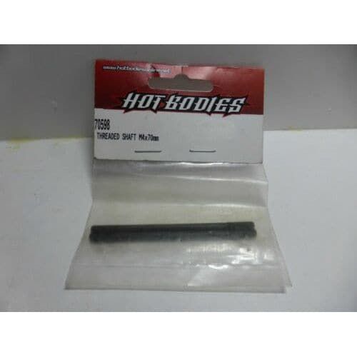 (Clearance Item) HB RACING Threaded Shaft M4x70mm (E Zilla 10)