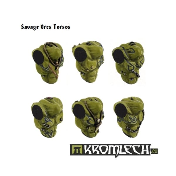 KROMLECH Savage Orcs Torsos (6)