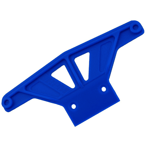 RPM Wide Front Bumper, Blue: Rustler, Stampede, Bandit