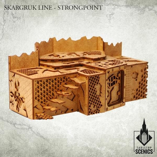 TABLETOP SCENICS Skargruk Line - Strongpoint