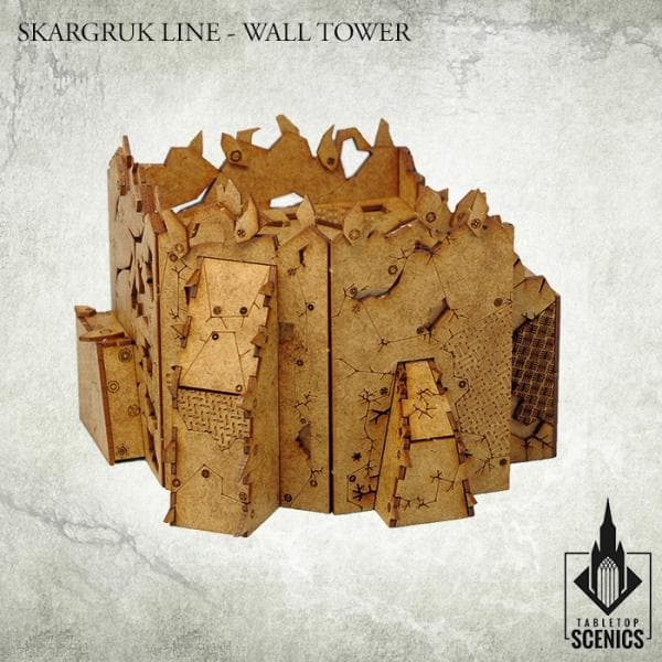 TABLETOP SCENICS Skargruk Line - Wall Tower