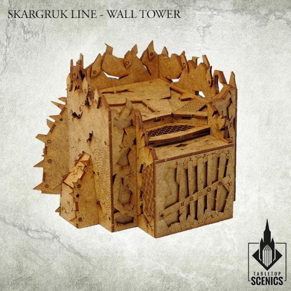 TABLETOP SCENICS Skargruk Line - Wall Tower