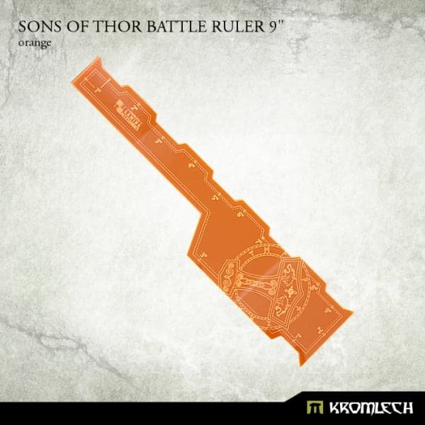 KROMLECH Sons of Thor Battle Ruler 9" (Orange) (1)