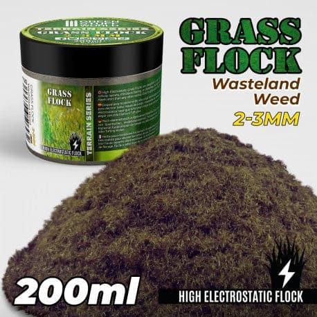 GREEN STUFF WORLD Flock 2-3mm 200ml - Wasteland Weed