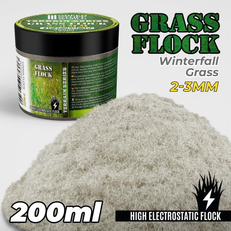 GREEN STUFF WORLD Flock 2-3mm 200ml - Winterfall Grass