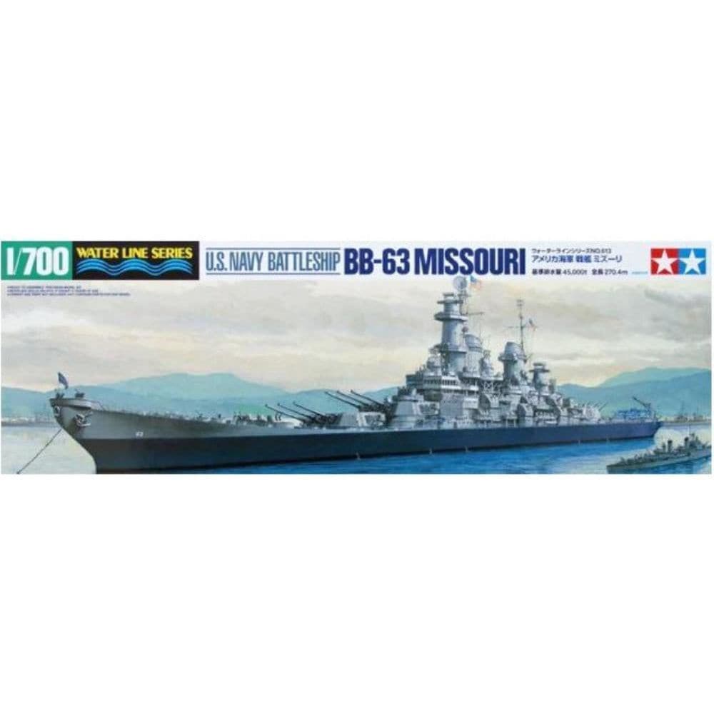 TAMIYA 1/700 BB-63 Missouri Battleship