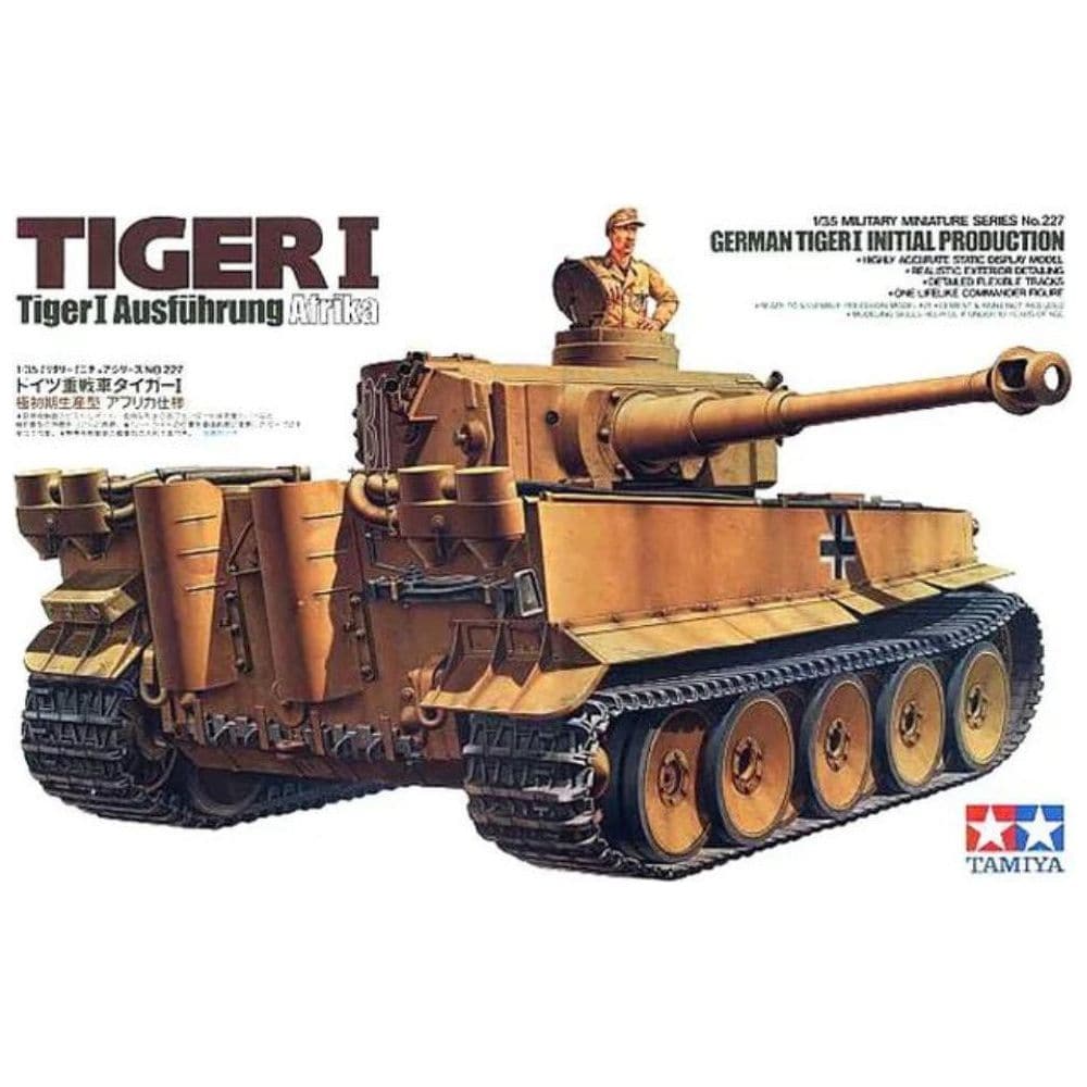 TAMIYA 1/35 German Tiger I Initial Production