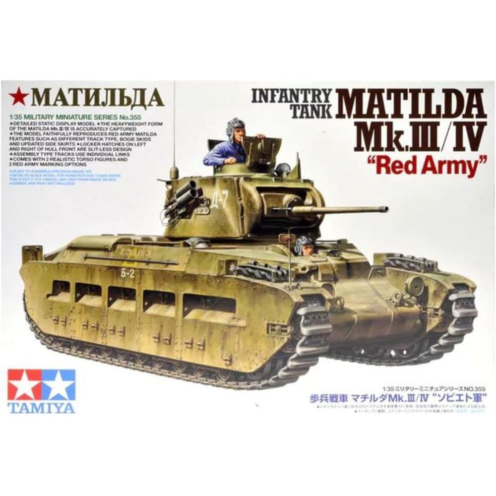 TAMIYA 1/35 Ijnfantry Tank Matilda Mk.III/IV "Red Army"