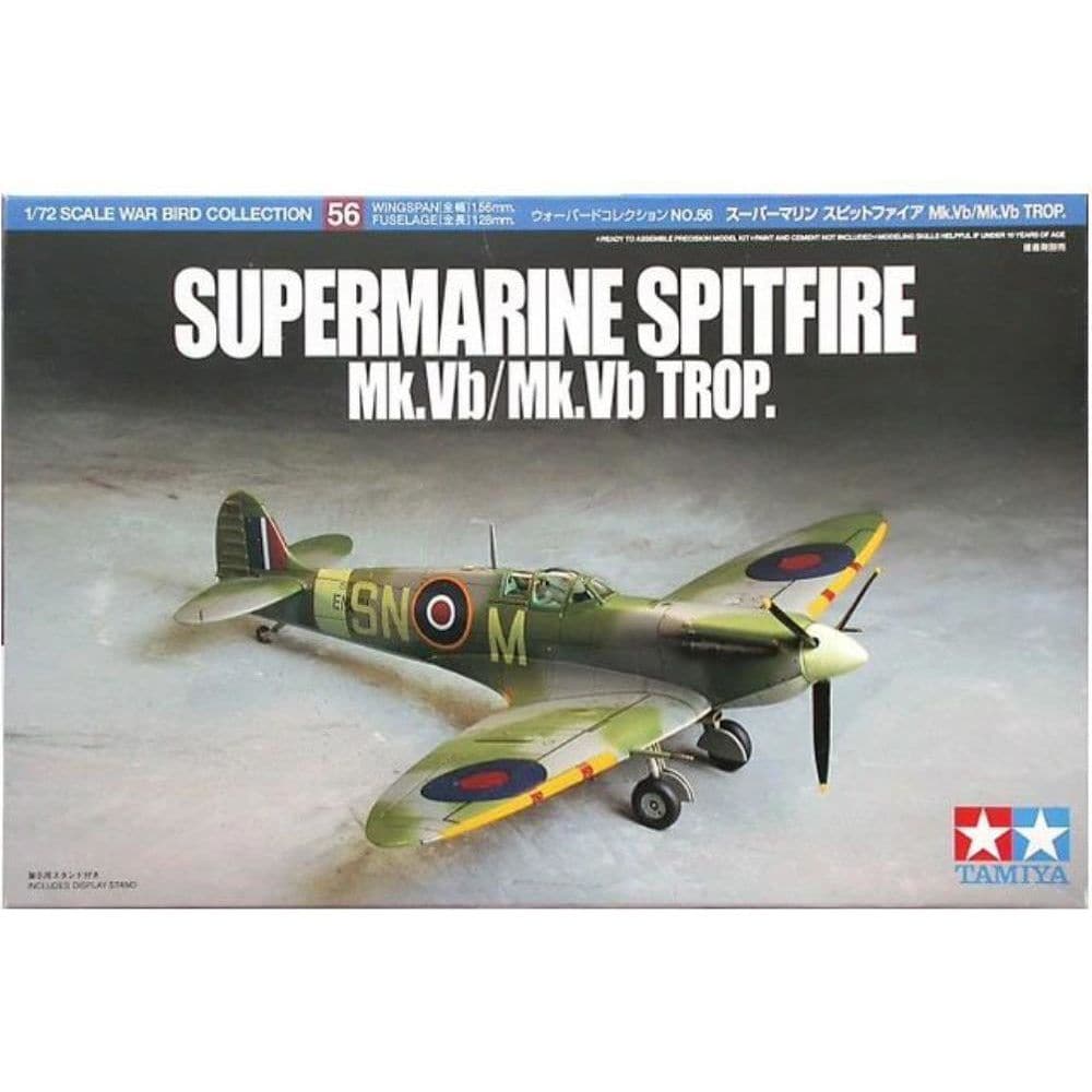 TAMIYA 1/72 Supermarine Spitfire Mk.Vb/Mk.Vb TROP.