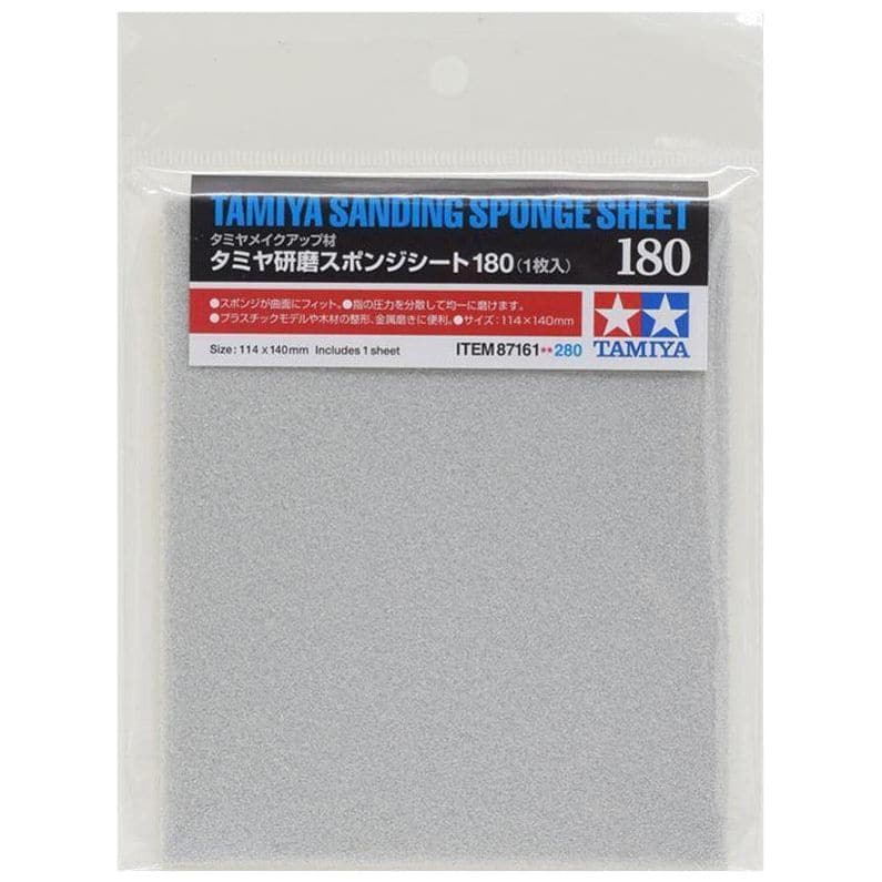 TAMIYA Sanding Sponge Sheet 180