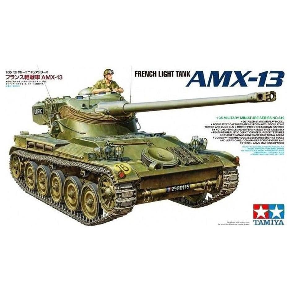 TAMIYA 1/35 French Light Tank AMX-13