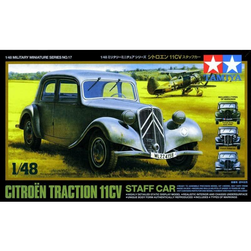 TAMIYA 1/48 Citroen Traction 11CV