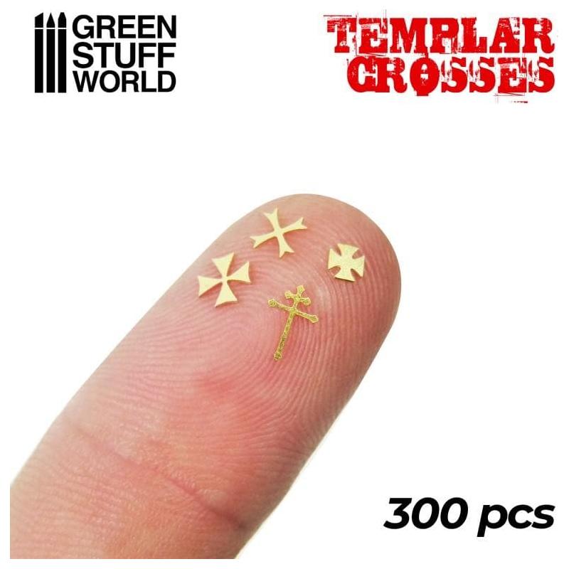 GREEN STUFF WORLD Templar Cross Symbols