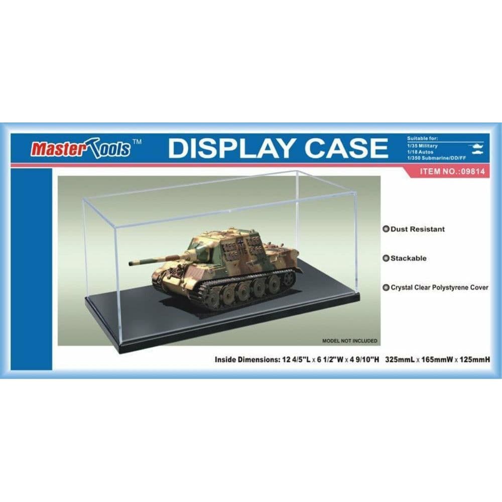 Display Case - 325x165x125mm - Hearns Hobbies Melbourne - TRUMPETER