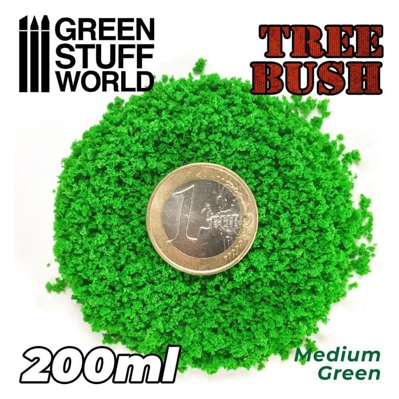 GREEN STUFF WORLD Tree Bush Clump Foliage - Medium Green 200ml