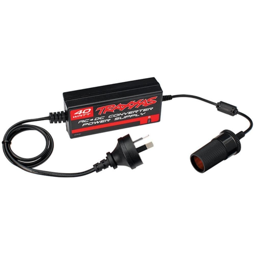 TRAXXAS AC to DC Converter, 40W - AU (2976A)