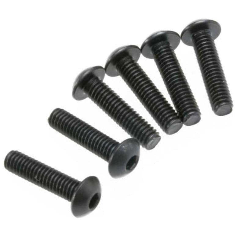 TRAXXAS Screws, 4x16mm Button-Head Machine (Hex Drive) (6)