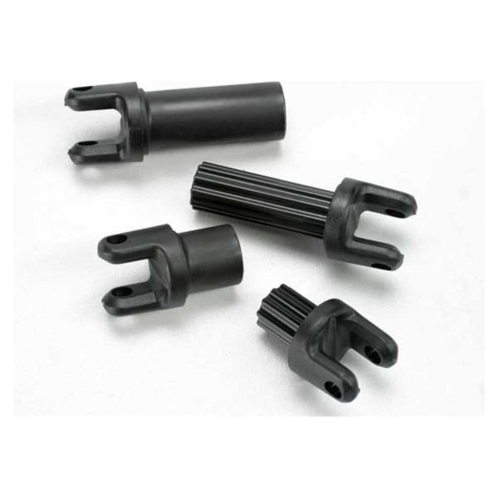 TRAXXAS Half Shafts, Centre Front (Internal; Splined (1)/External Splined (1)/Centre Rear (Internal Splined (1)/External Splined (1)) (Plastic Parts Only) (5455)