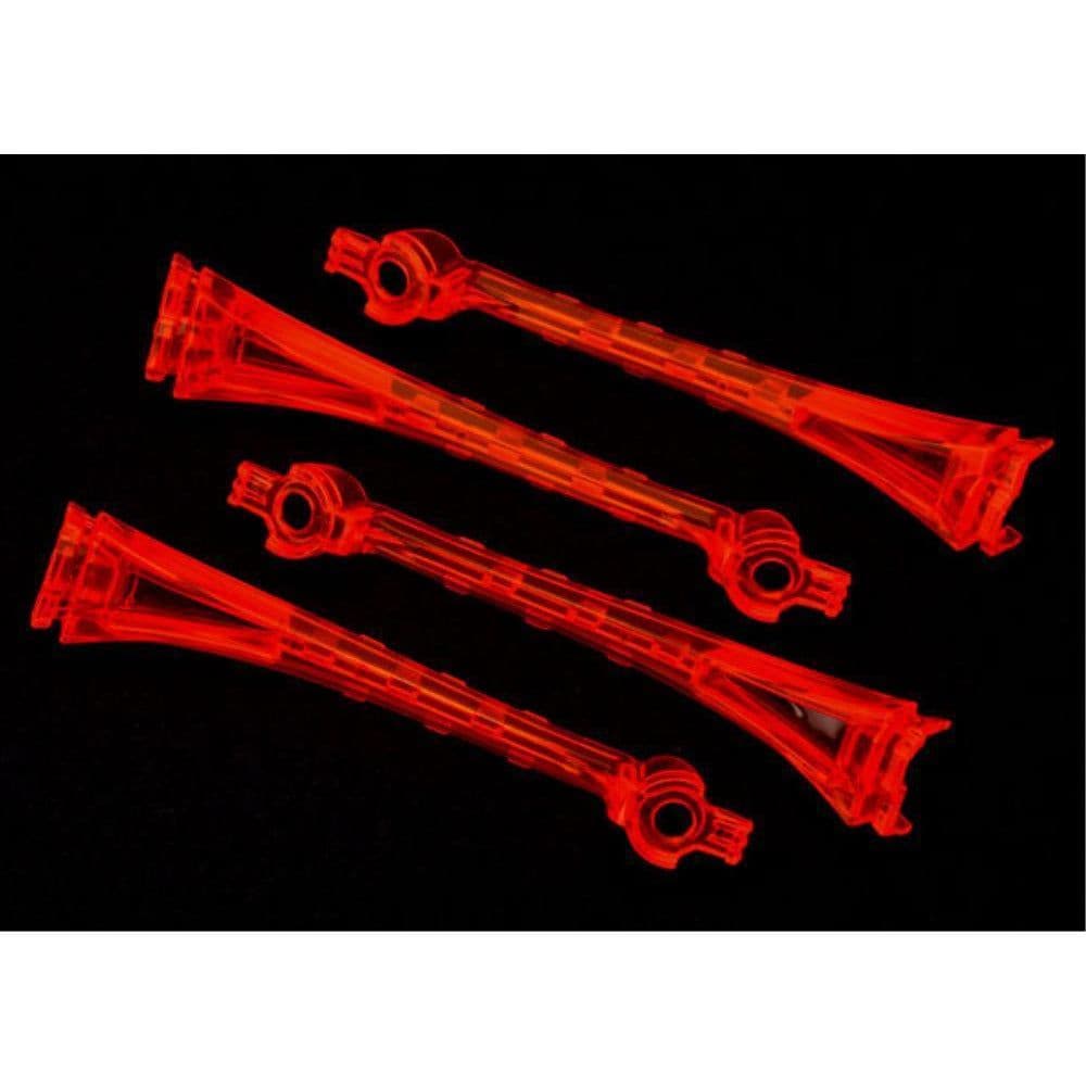 TRAXXAS LED Lens, Orange (4), LED Light Pipes, Orange (6653