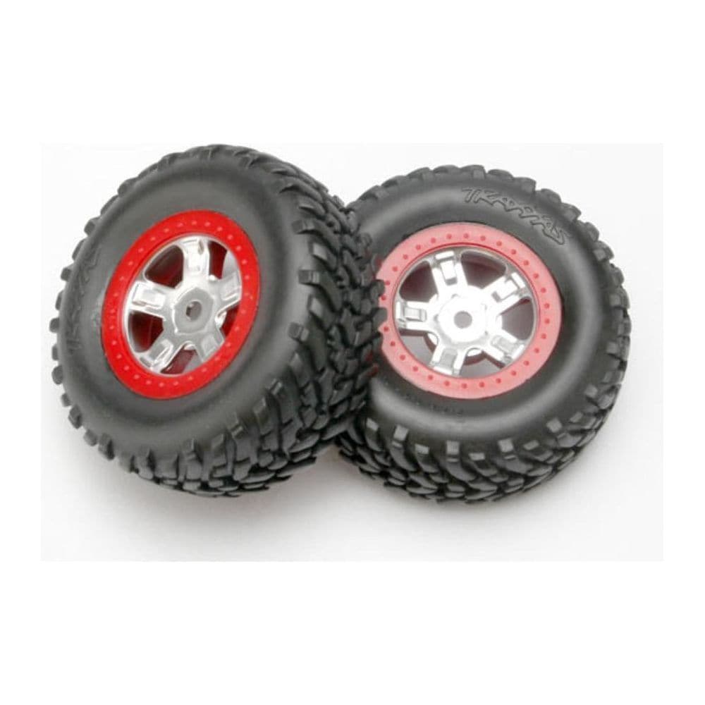 TRAXXAS Tyres and Wheels Assembled Glued (7073A)