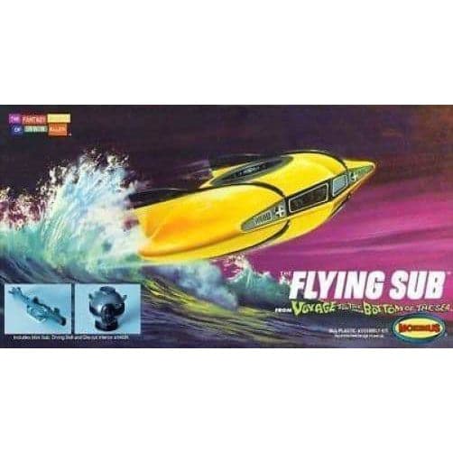 MOEBIUS 1/128 Voyage to the Bottom of the Sea Flying Sub