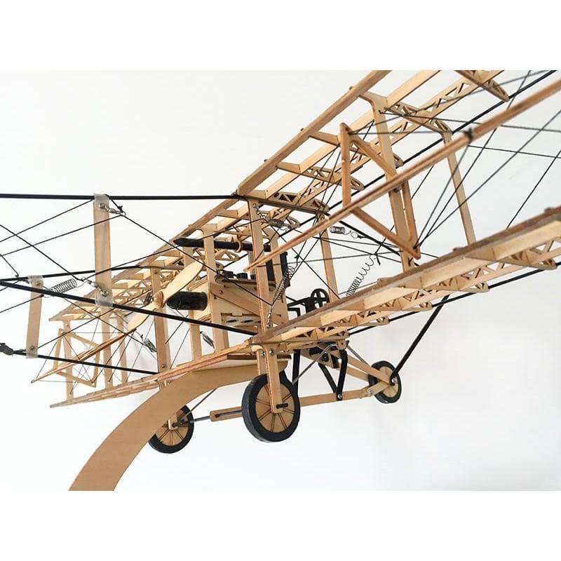 DANCING WINGS HOBBY VS12 1/17 Curtiss Pusher 500mm (Kit Version)