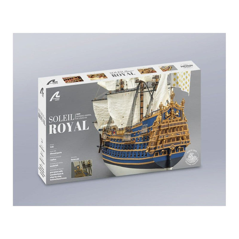 Artesania Latina 1/72 LE Soleil Royal Louis XIV's Flagship w/ Figurines  Scaled Wooden Model Kit